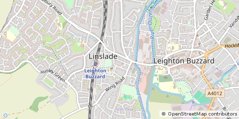 Map of Leighton Buzzard