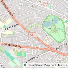 Map of Wolverhampton