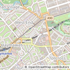 Map of Edinburgh