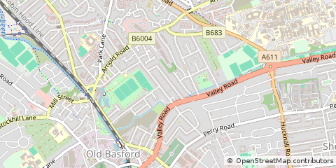 Map of Nottingham