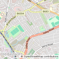 Map of Nottingham