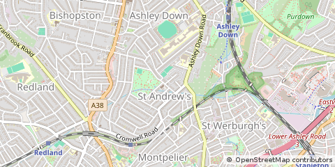 Map of Bristol