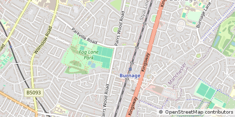 Map of Manchester
