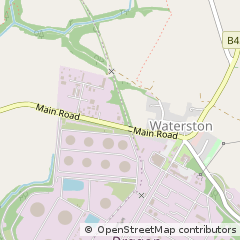 Map of Milford Haven, Pembrokeshire