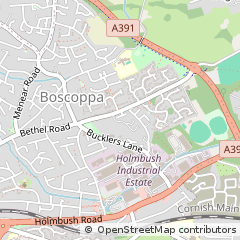 Map of ST. Austell, Cornwall