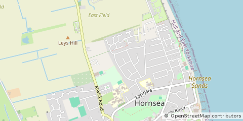 Map of Hornsea