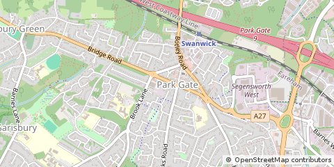 Map of Southampton