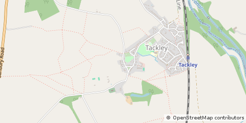 Map of Kidlington, Oxon