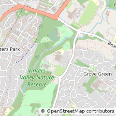 Map of Maidstone, Kent
