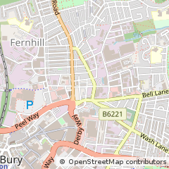 Map of Bury