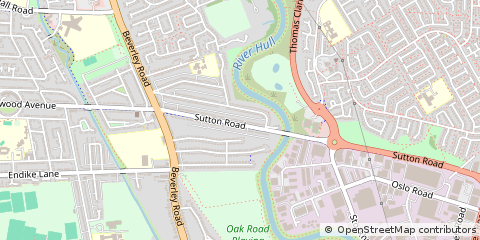 Map of Hull