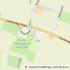 Map of Huntingdon, Cambridgeshire