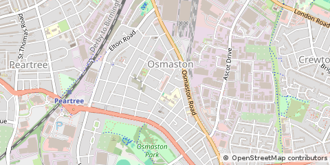 Map of Derby