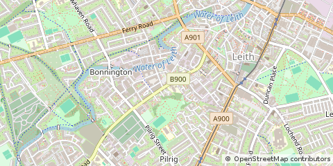 Map of Edinburgh