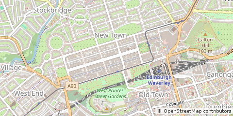 Map of Edinburgh