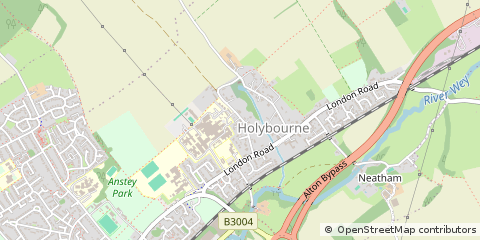 Map of Alton, Hampshire