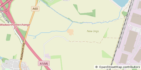 Map of Doncaster