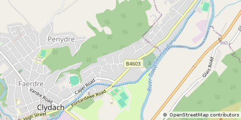 Map of Swansea
