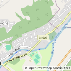 Map of Swansea