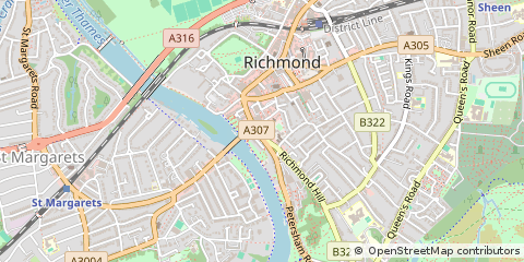 Map of Richmond
