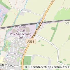 Map of Wantage, Oxon