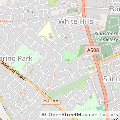Map of Northampton
