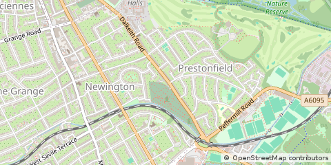 Map of Edinburgh