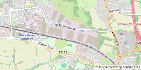Map of Chorley