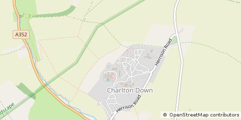 Map of Dorchester, Dorset