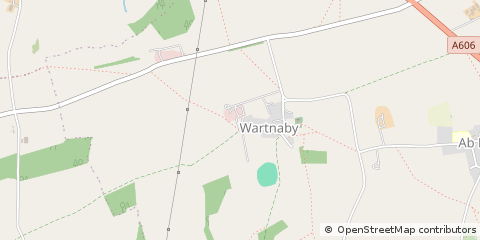 Map of Melton Mowbray, Leicestershire