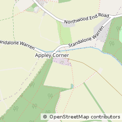 Map of Bedford, Bedfordshire