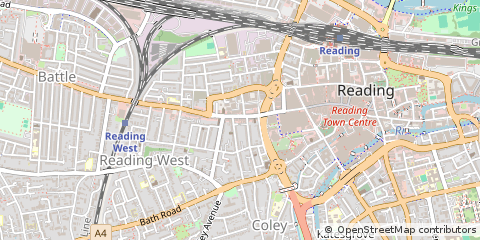 Map of Berkshire