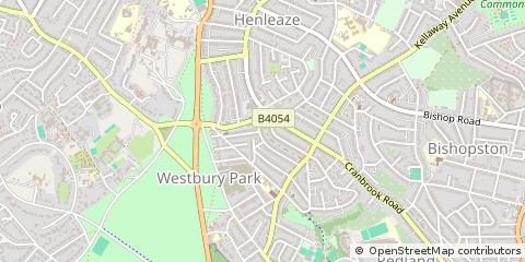Map of Bristol