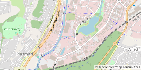 Map of Swansea