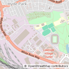 Map of Doncaster, South Yorkshire