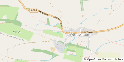 Map of Leyburn, North Yorkshire