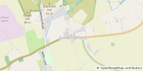 Map of Dorchester, Kent