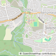 Map of Swansea