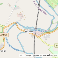 Map of Oxford, Oxon