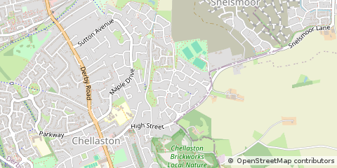Map of Derby