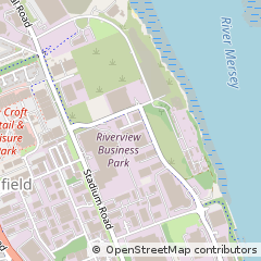 Map of Wirral, Merseyside