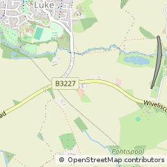 Map of Taunton, Somerset