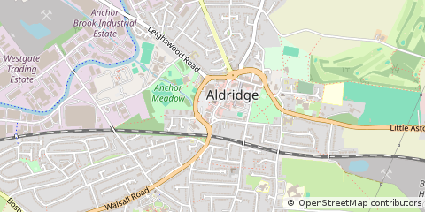 Map of Walsall