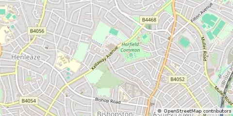 Map of Bristol