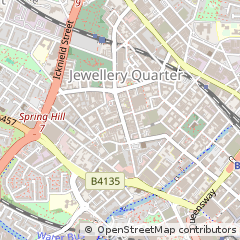 Map of Birmingham, West Midlands