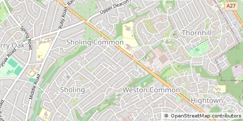 Map of Southampton