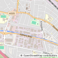 Map of Luton