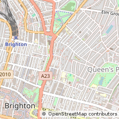 Map of Brighton, East Sussex