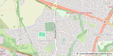 Map of Newcastle Upon Tyne