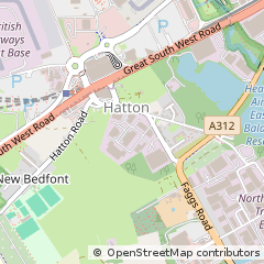 Map of Feltham, Middlesex
